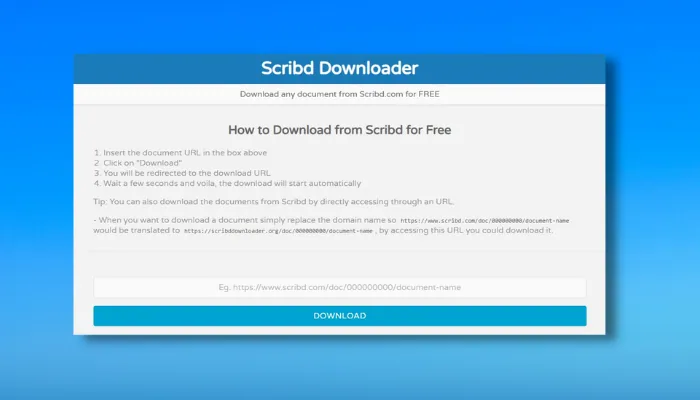 Cara Download Scribd Gratis Di Hp
