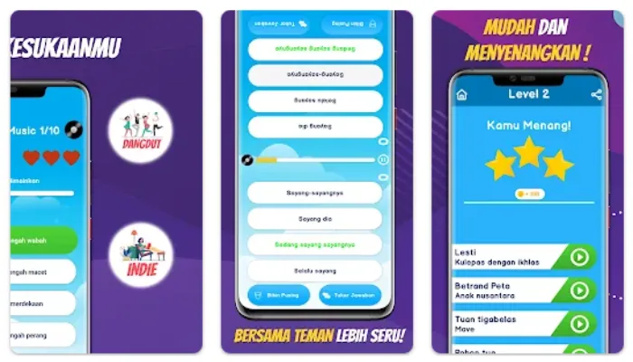 Aplikasi Game Tebak Lagu Indonesia