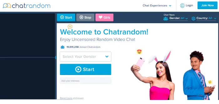 Situs Video Chat Online Chatrandom